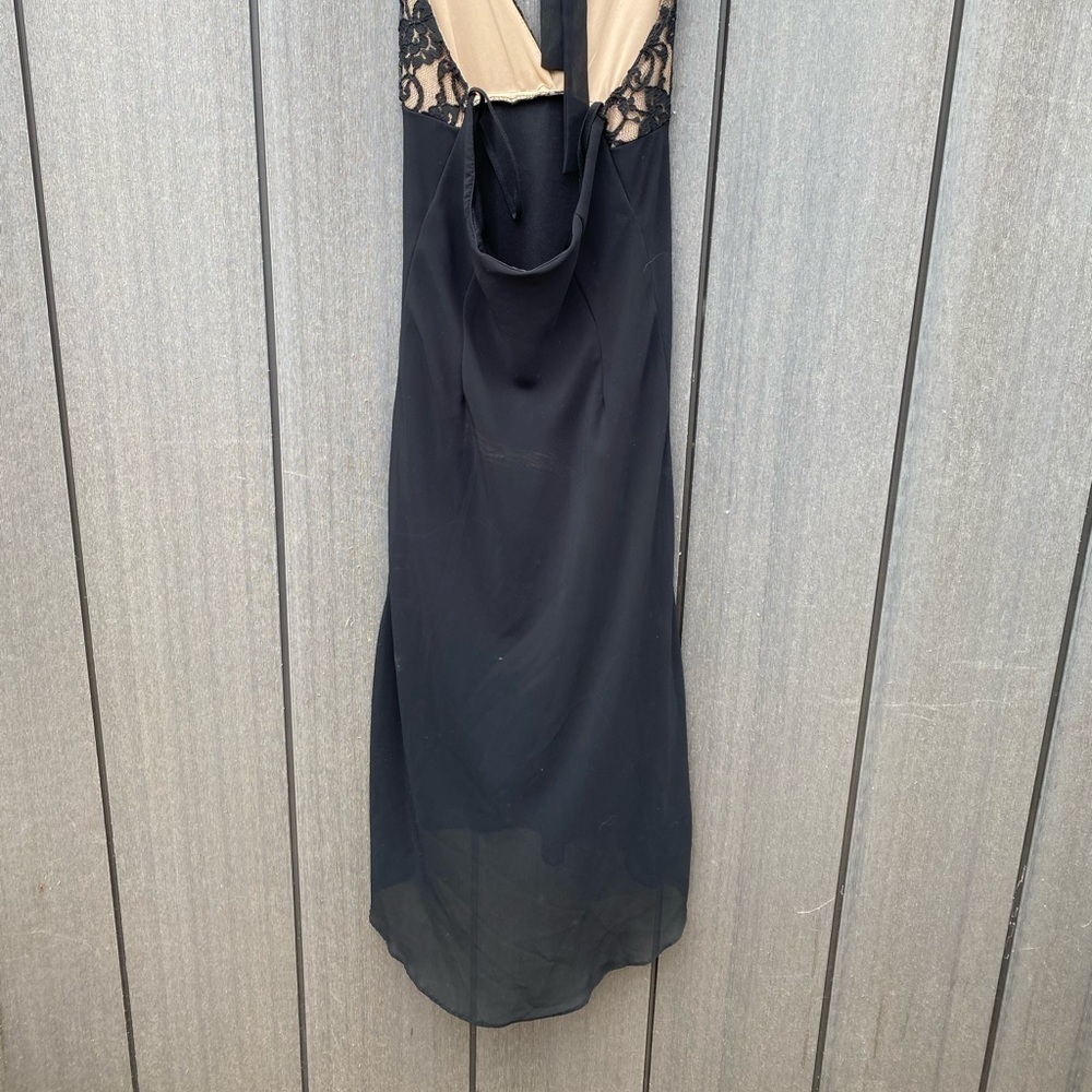 DM‎ BM Black Halter Dress - Picture 5 of 8